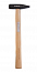1) - Фото молоток з дерев'яною рукояткою 395 г king tony (7821-30)