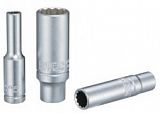 Головка 1/4" 12 мм 12-ти гранна довга INFO (9295012 I)