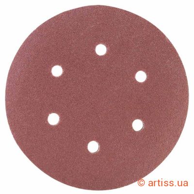 Фото шліфувальний круг на липучці ø 150мм p120 (10 шт) sigma 9122271