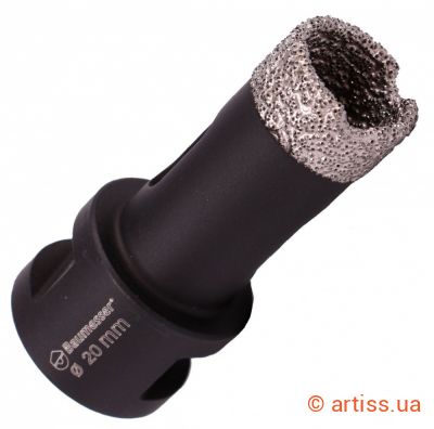 Фото свердло алмазне 20мм ddr-v 20x30xm14 keramik pro baumesser 910283018057