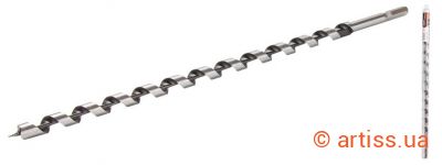 Фото свердло по дереву спіральне ø 16 мм l600 мм з шестигранним хвостовиком granite (2-02-166)
