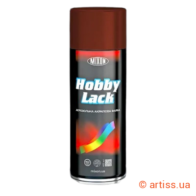 Фото аерозольний акриловий грунт червоний 400мл hobby lack mixon hl25
