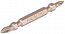 1) - Фото біта 1/4" l65мм ph2хph2 (кратно 10 шт.) maxidrill тітан (500-043)
