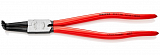Щипці для внутрішніх стопорних кілець в отворах під кутом 90° Knipex L=300 мм (44 21 J41)
