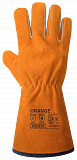 Рукавички робочі спілкові для зварювальних робіт Orange Trident (120 шт) (8673 10 120)