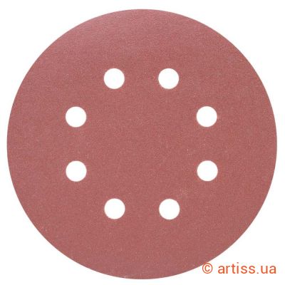 Фото шліфувальний круг на липучці ø 125мм p240 (10 шт) sigma  9122711