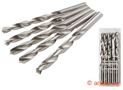 Купити MasterTool HSS (P6M5) Ø 8.2 мм (кратно 5 шт.) свердло Фото свердло по металу ø 8.2 мм hss l117мм з циліндричним хвостовиком mastertool (кратно 5 шт.) (10-1082)