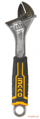 Купити Ingco 10" (0-35мм) L=250мм ключ розвідний Фото ключ розвідний 10" ingco industrial (0-35мм) l=250мм (hadw131108)