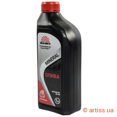 Купити Vitals компресорне 1л моторне мастило Фото олива компресорна 1л vitals mineral (51444)