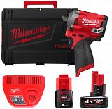 Гайковерт акумуляторний Milwaukee 1/2" 339 Нм 2700 об/хв M12 FIWF12-422X (4933464616)