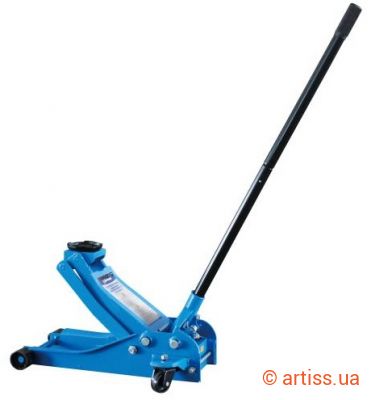 Фото домкрат підкатний гідравлічний низькопрофільний 2.5т unitraum  un830018