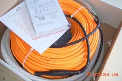 Фото кабель двухжильный woks 17 - 41,0 (650 вт)