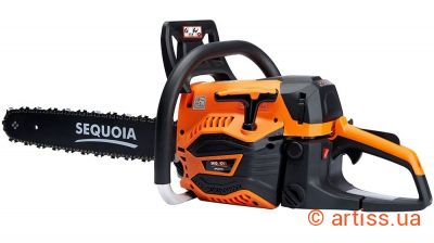 Придбати Sequoia бензинова 45 см 2.4 кВт ланцюгова бензопила Фото пила ланцюгова бензинова 45 см 2.4 квт sequoia (spc2418)