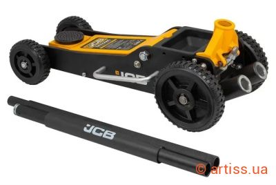 Фото домкрат підкатний гідравлічний 2.5т jcb tools  jcb-th32506s