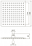 2) - Фото лійка для верхного душу lidz niagara 225 прямокутна 250х250 мм (51 10 104 25) nickel