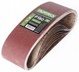 Шліфувальна стрічка нескінченна 75х533мм Р180 (10 шт) Apro 828057