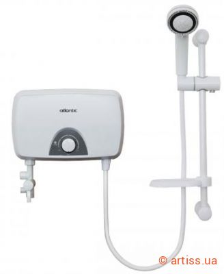 Фото водонагрівач електричний проточний atlantic ivory iv202 7.0 kw