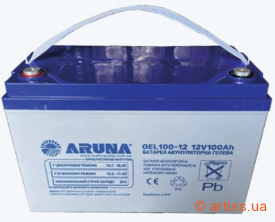 Купити Aruna GEL 100-12 акумулятор для ел.інструменту Фото акумулятор aruna gel 100-12