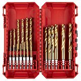 Набір свердл по металу RedHEX HSS-G TiN Milwaukee Ø 2.0 - 10.0 мм (19 од.) (4932493866)