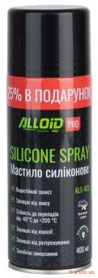 Купити Alloid силиконове 400 мл мастило Фото мастило силиконове 400 мл alloid (аls-403)