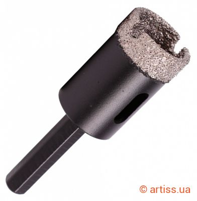 Фото свердло алмазне 25 мм ddr-v 25x30xs10 keramik pro baumesser 910278018059
