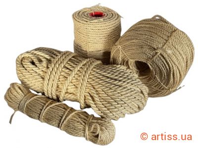 Фото канат сизалевий 50 мм (від 50м) дубкан
