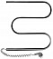 2) - Фото полотенцесушитель электрический navin змеевик 500 х 500 нерж