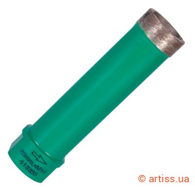 Фото свердло алмазне 25мм ddr-b 25x70-1хm14 distar 17883093059