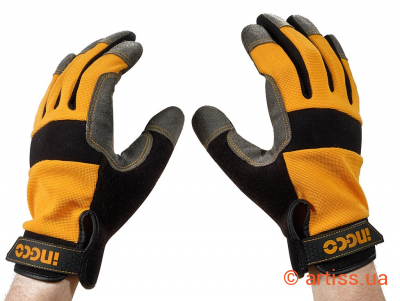 Фото рукавички для електроінструменту xl ingco (hgmg01-xl)