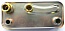 1) - Фото 15002479 теплообменник вторичный на газовый котел hermann (12 пластин)