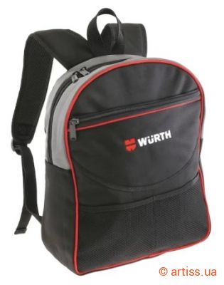Фото рюкзак для інструментів, маленький 12л wurth 0715930244