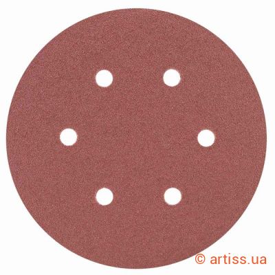 Фото шліфувальний круг на липучці ø 150мм p80 (10 шт) sigma 9122251