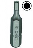 Біта 5/16" L30мм HEX 10мм INFO (9543010 I)
