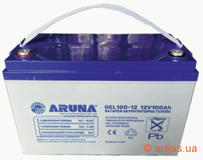 Купити Aruna GEL 150-12 акумулятор для ел.інструменту Фото акумулятор aruna gel 150-12