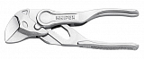 Кліщі переставні-гайковий ключ XS Knipex 3/4" (0-21мм) L=100мм (86 04 100)