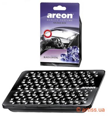 Купити Areon Запах автохімії - Black Crystal ароматизатор повітря Фото ароматизатор для салону авто black crystal areon (abc01)