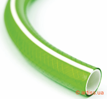 Фото шланг армированный evci plastik raduga colors 3/4" (зеленый)