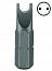 Фото - 1. Купити Force 1/4" L25мм Spanner (вилка) №10 біта 1) - Фото біта 1/4" l25мм spanner (вилка) №10 force (123s2510)