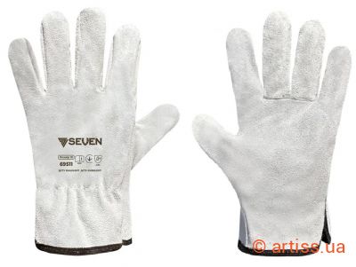 Фото рукавиці робочі спілкові р10 master seven