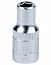 Фото - 1. Купити Ultra 1/4" 6 мм 6-ти гранна головка стандартна 1) - Фото головка 1/4" 6 мм 6-ти гранна ultra (6060062)