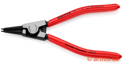 Фото щипці для зовнішніх стопорних кілець knipex l=140 мм (46 11 a1)