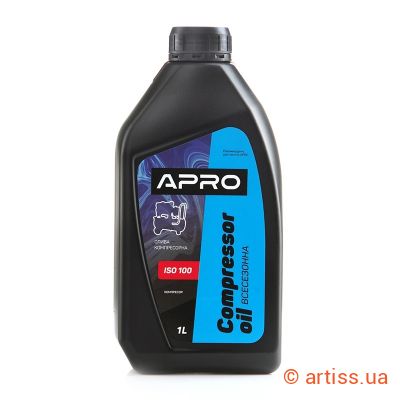 Купити Apro компресорне 1л моторне мастило Фото олива компресорна 1л apro (942004)