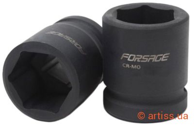 Фото ударна торцева головка 6-гранна 32 мм 3/4" forsage (f-46532)