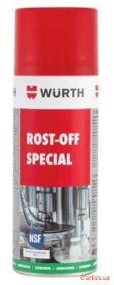 Фото спрей для видалення іржі 400 мл rost off special wurth 0893130400