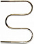 1) - Фото полотенцесушитель змеевик 30 500 х 400 (нерж)