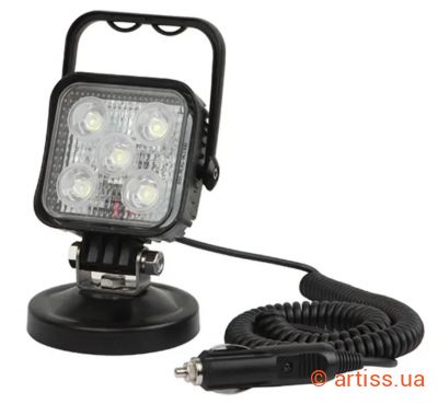 Купити Groz 15W LED 900 Лм прожектор Фото прожектор поворотний переносний 15w led 900 лм groz led-630 (55034)