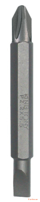 Купити King Tony 1/4" L60мм PZ2xSL5.5x0.8 1360552Z біта Фото бита king tony 1/4" l60мм pz2xsl5.5x0.8 (1360552z)