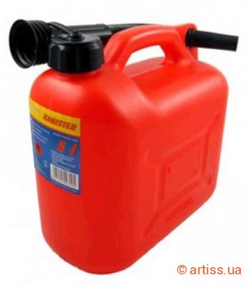 Фото каністра пластикова 5л pl-05