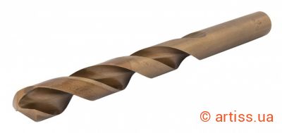 Фото свердло по металу ø 11.0 мм l142 мм hss co (р6м5к5) cobalt din338 wertvoll (dr-5110)