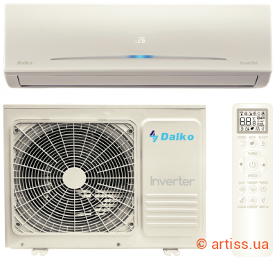 Купити Daiko NORTHLAND INVERTER ASP-H12WINX кондиціонер настінний Фото кондиціонер daiko northland inverter asp-h12winx